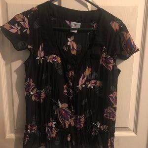 Worthington S , floral top